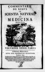 m.17hi88|Commentarii de Rebus in Scientia Natvrali et Medicina Gestis .